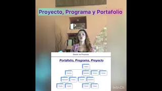 Concepto y diferencia de Proyecto, Programa y Portafolio