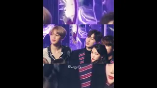 jimin and iu cute moment 😘🤗😙#jiminiu#jimin#iu#jiminah#short#btsjimin#taemin