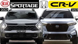 HONDA CRV 2024 vs KIA SPORTAGE 2023 | HYBRID | 🤨 CX5