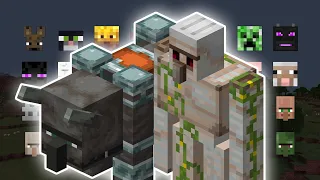 ENEMIES TEAM VS 5 OF EVERY MOB | MINECRAFT