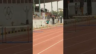 100 meter Girls School athletic competition at Sangrur