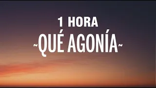 [1 HORA] Yuridia, Angela Aguilar - Qué Agonía (Letra/Lyrics)