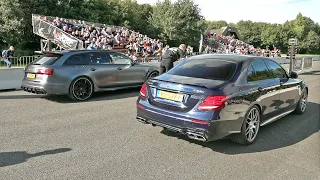 730HP Mercedes-AMG E63 S 4Matic+ vs 750HP Audi RS6+ ABT with iPE Exhaust