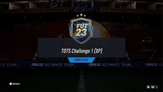 #FIFA 23 #FUT #SBC TOTS Challenge 1 [XP]