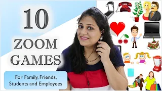 10 Fun games to play on Zoom | Indoor games for friends and family | Zoom Games to play with friends