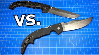 Cold Steel Voyager XL Vs. Espada G10 Large