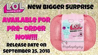 LOL Surprise Bigger Surprise Pre-Order Now On Amazon! L.O.L Surprise Series 4 Eye Spy Kids Toy