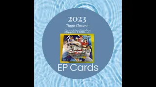 2023 Topps Chrome Sapphire Edition #1