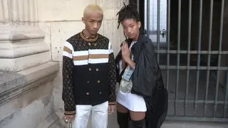 Jaden Smith, Willow Smith, Noomi Rapace and more at Louis Vuitton Fashion Show in Paris