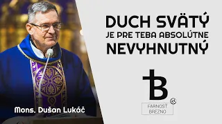 Duch Svätý je pre Teba absolútne nevyhnutný │ o. Dušan Lukáč