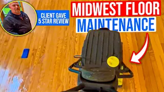 ￼WAX Removal- Clean & Buff | The BEST hardwood floor maintenance company in the Midwest area! | 5 ⭐️