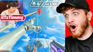 Apex NOOBS react to BEST MOVEMENT clips of ALL TIME!!