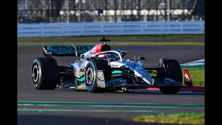 Mercedes-AMG F1 W13 E Performance Launch - Track Footage