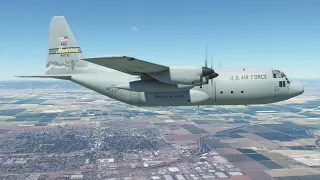 C-130 Hercules For Microsoft Flight Simulator by Captain Sim full test flight