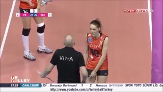 Maja Ognjenovic Gets a Red Card ! Fenerbahçe Vs Eczacıbaşı VitrA