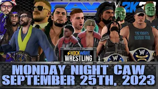 Monday Night CAW | September 25, 2023 | ShockWrestling Universe