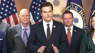 Gaetz pushes House bill to declare Trump did not commit insurrection