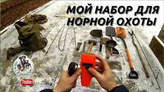 Охота с ягдтерьером, мой набор для норной охоты . Fox Hunt with Jagdterrier