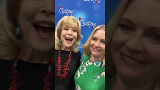 Barbara and Melissa Joan Hart at Christmas Con in Kansas June 10, 2023