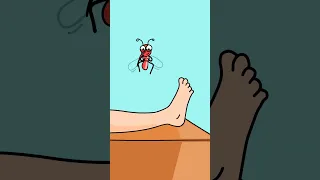 Mosquito Bite 🤣 | #shorts #animation #cartoon