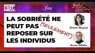 Moins c'est mieux #3 | La sobriété ne peut pas (seulement) reposer sur les individus | 30 mai 2023