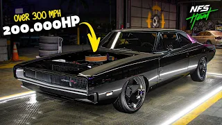 Need For Speed Heat - 200.000HP '69 DODGE CHARGER R/T | Max Build 400+