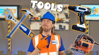 ALL About TOOLS  | Working with Tools for Kids to Build