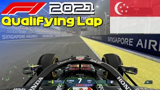 F1 2021 - Let's Make Pérez World Champion: Singapore Qualifying Lap | PS5