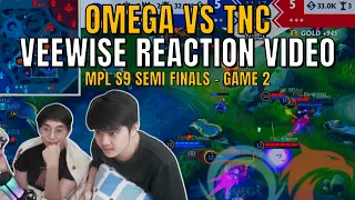 TNC VS. OMG | GAME 2 | MPL-PH PLAYOFFS | REACTION BY WISE GAMING AND OHMYV33NUS