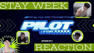 REACTION to Stray Kids 3RD FANMEETING ‘PILOT : FOR ★★★★★’ Behind Ep.02｜2023 STAYweeK