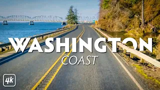 DRIVE the coast of WASHINGTON – 4K ULTRA HD Road Trip