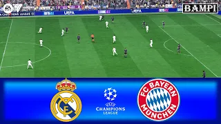Real Madrid vs Bayern Munich / UEFA Champions League 23/24 Semi-Final / EA FC 24 Gameplay PC