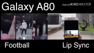 So sánh TVC Galaxy A80 (Football v Lip Sync)