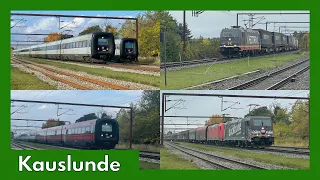 Tog i Danmark - Kauslunde / Trains in Denmark - Kauslunde (Oktober 2022)