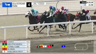 Gulfstream Park Carrera 4 - 1 de Julio 2023