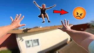 ESCAPING ANGRY GIRLFRIEND (Epic Parkour Chase)