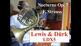 NOCTURNO Op. 7 STRAUSS. LEWIS & DÜRK LDX5