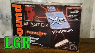 XP Upgrade! Sound Blaster X-Fi Platinum Fatal1ty Sound Card