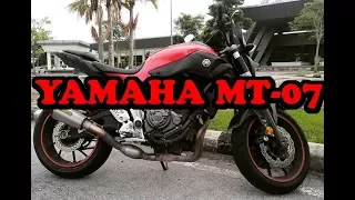YAMAHA MT07 TEST RIDE REVIEW - MALAYSIA MT 07