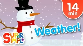 Our Favorite Weather Songs | Kids Songs | Super Simple Songs