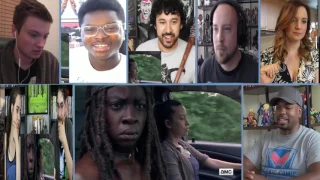 The Walking Dead Season 8 Official Comic-Con Trailer Reactions Mashup