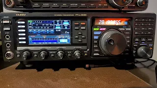 Weak signal reception –  Yaesu FTDX3000D transceiver