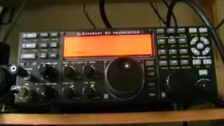 John Petters G3YPZ demonstrates the Elecraft K3 on AM & FM