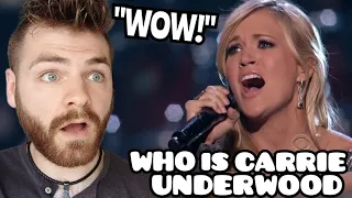 First Time Hearing Carrie Underwood "How Great Thou Art (feat. Vince Gill)" REACTION!