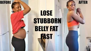 How I Lost Belly Fat After 4 Kids/ Tips & Tricks With Before And After Video