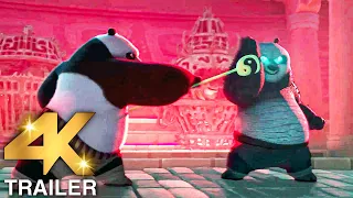 KUNG FU PANDA 4 "Po Vs Giant Chameleon Po Fight Scene" Trailer (4K ULTRA HD) 2024