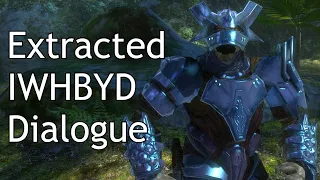 Halo 3 - Extracted IWHBYD Dialogue (Brutes, Grunts, Elites, Arbiter, Gravemind, 343 Guilty Spark)