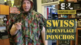 Swiss Army Alpenflage Wet Weather Poncho