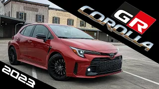An AWD 3-Cylinder Compact Sledgehammer!! || 2023 Toyota GR Corolla Review