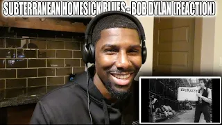 HE HAD A CRAZY FLOW!!! | Subterranean Homesick Blues - Bob Dylan (Reaction)